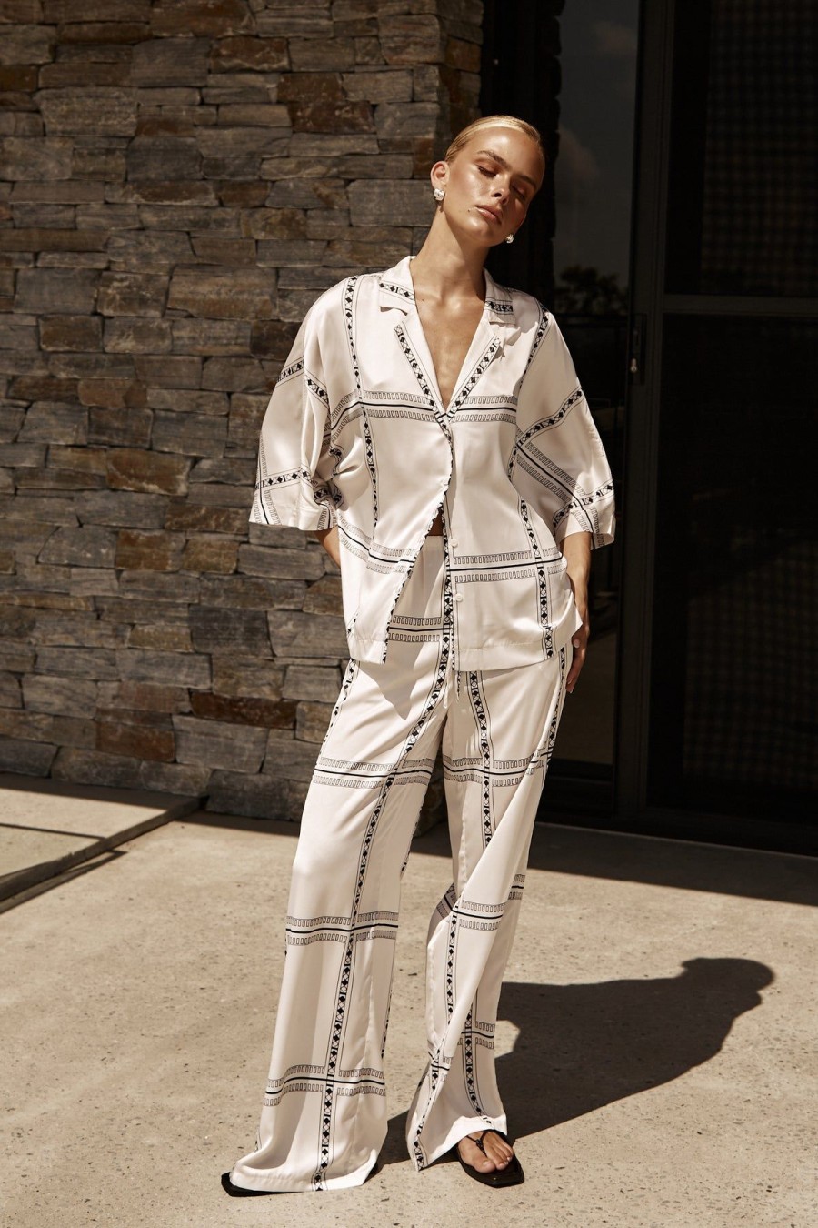 Maternity Runway Scout | Harley Pant (White)