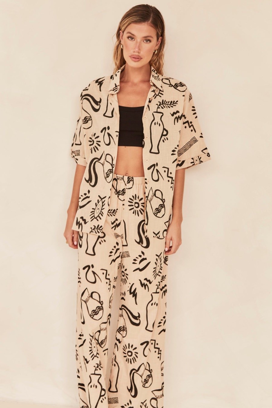 Maternity Runway Scout | Marlena Set (Beige)