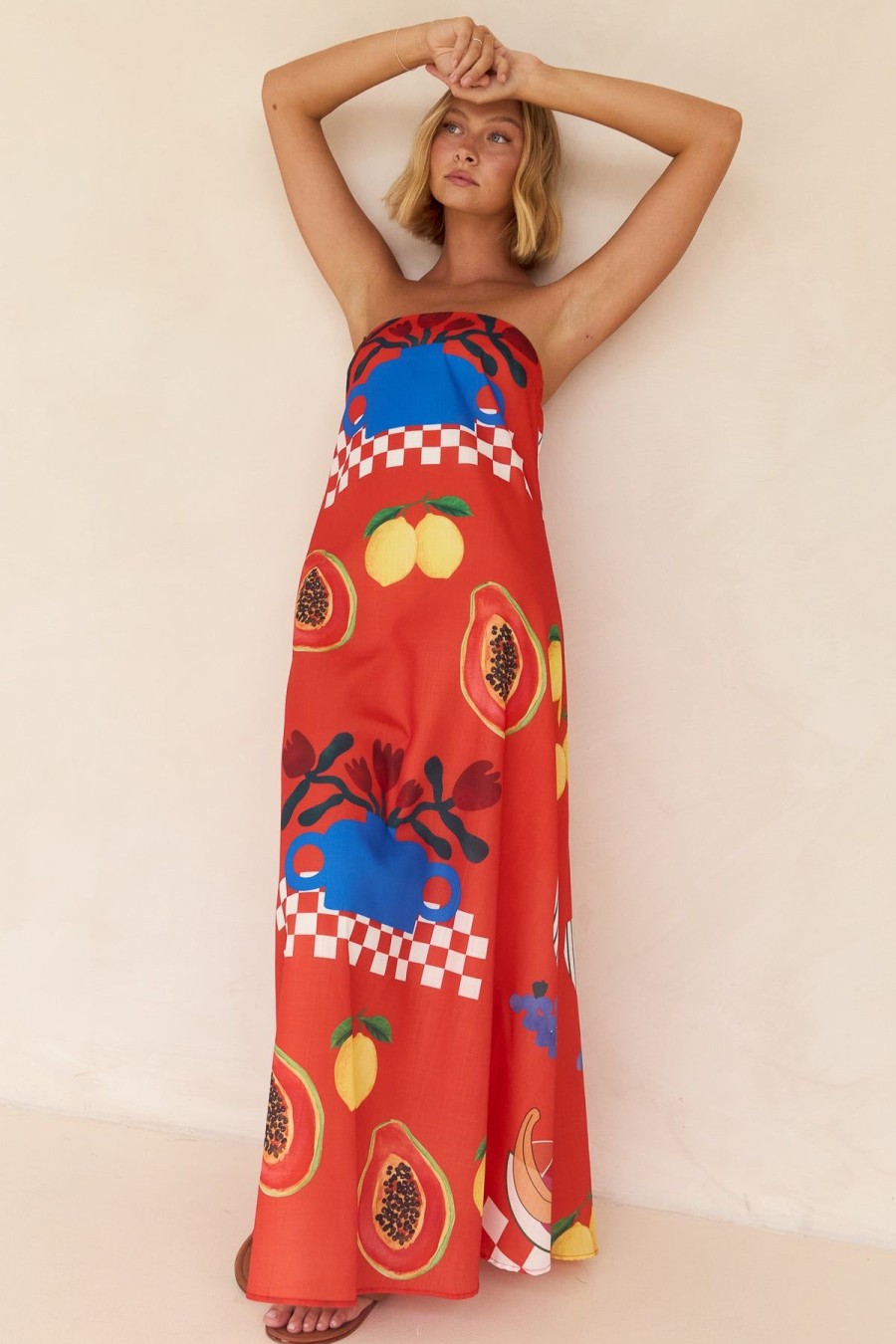 Dresses Runway Scout | Fern Maxi Dress (Red)