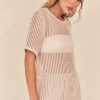 Maternity Runway Scout | Celia Knit Top (Beige)