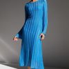 Dresses Runway Scout | Rio Knit Midi Dress (Light Blue)